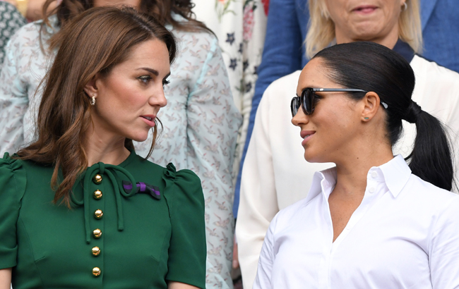 Меган Маркл &quot;позувала&quot; з Кейт Міддлтон ще до знайомства з Гаррі: фотофакт