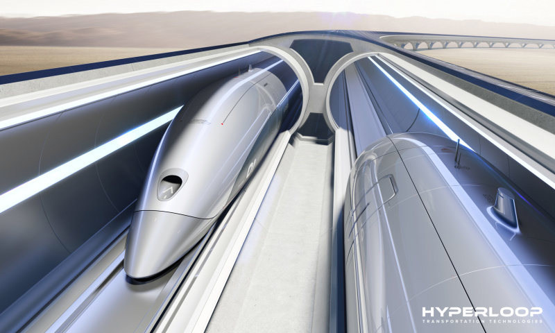 В ОАЕ построят первую линию Hyperloop до 2020 года