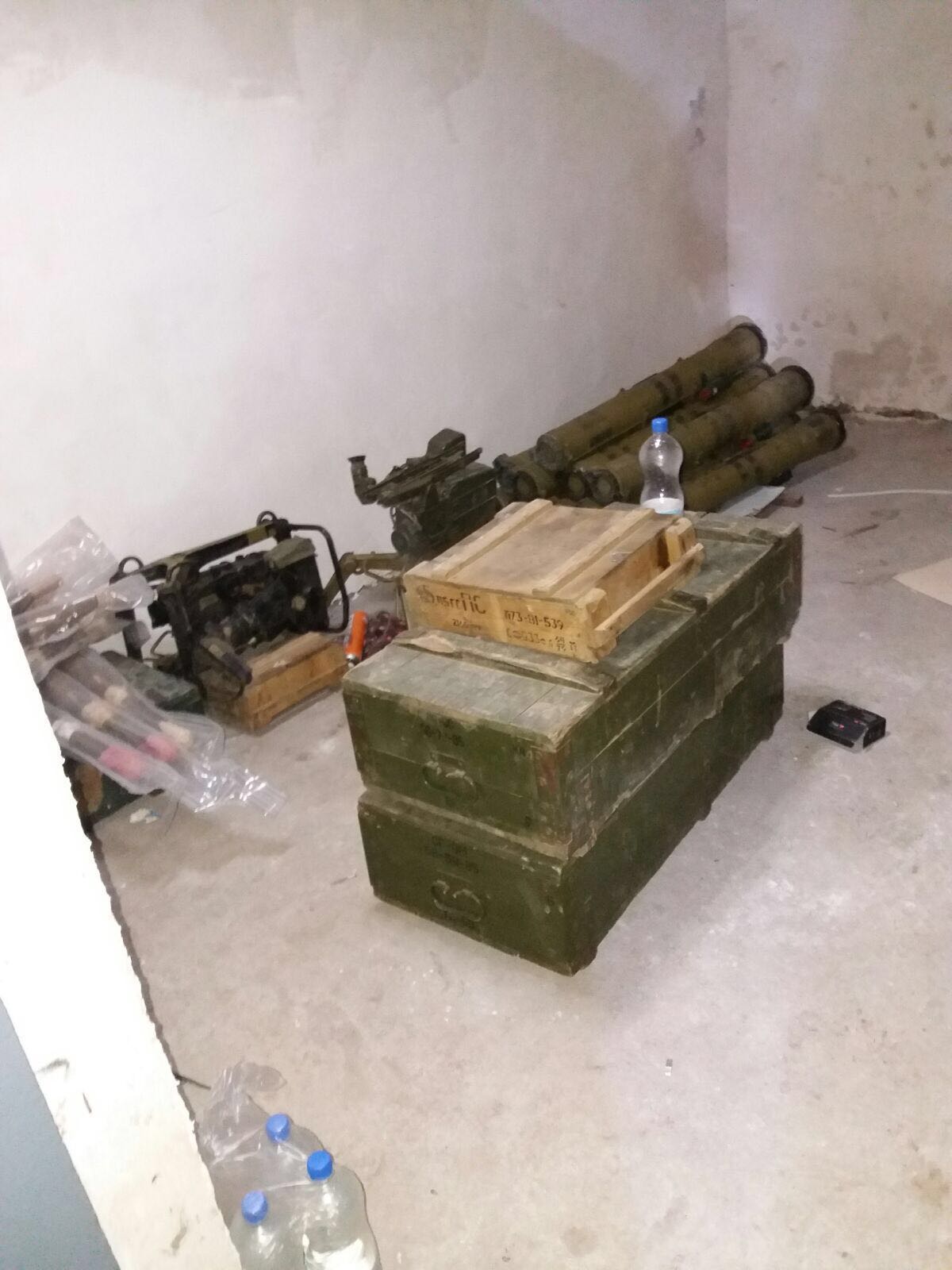 склад вывезенного из зоны АТО оружия