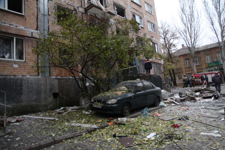 Вибух у Донецьку: опубліковано фото наслідків