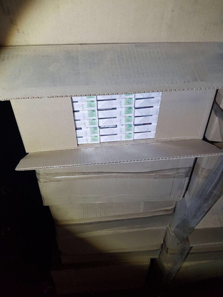 В зоне проведения АТО обнаружили контрафактных сигарет на более 3 млн гривен