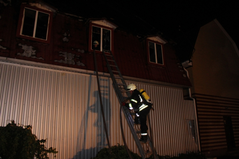 В Киеве горел офис одной из фармацевтических компаний