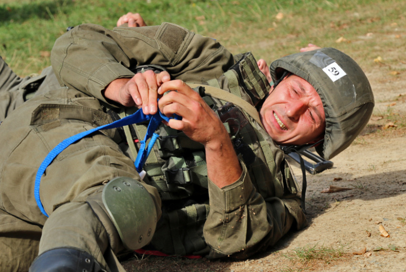 В Ивано-Франковской области проходят сборы лейтенантов Нацгвардии по стандартам НАТО