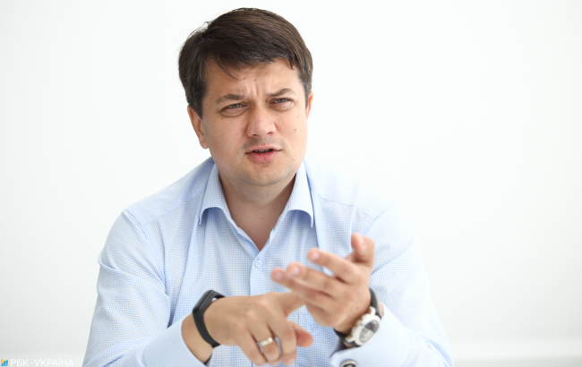 Дмитрий Разумков: Хотелось бы, чтобы наших депутатов было больше