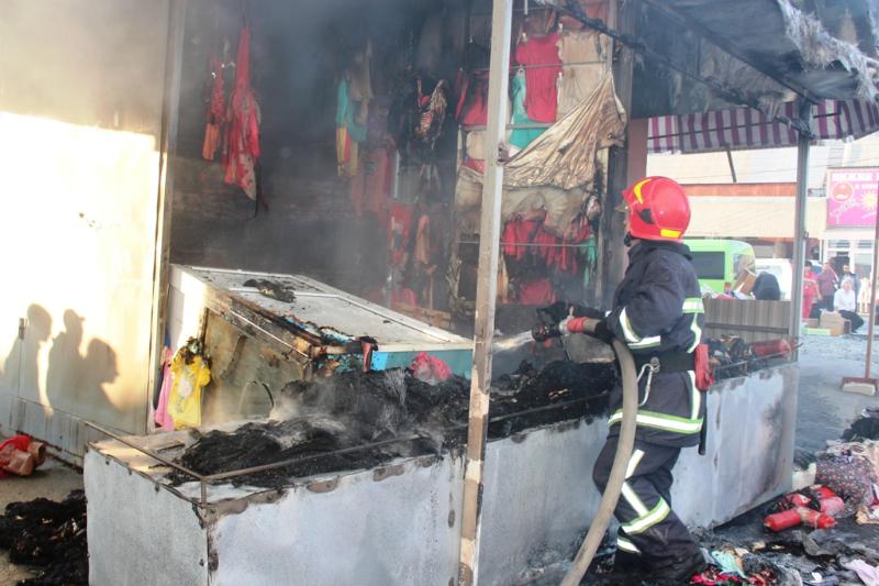 У Хмельницькому горів речовий ринок