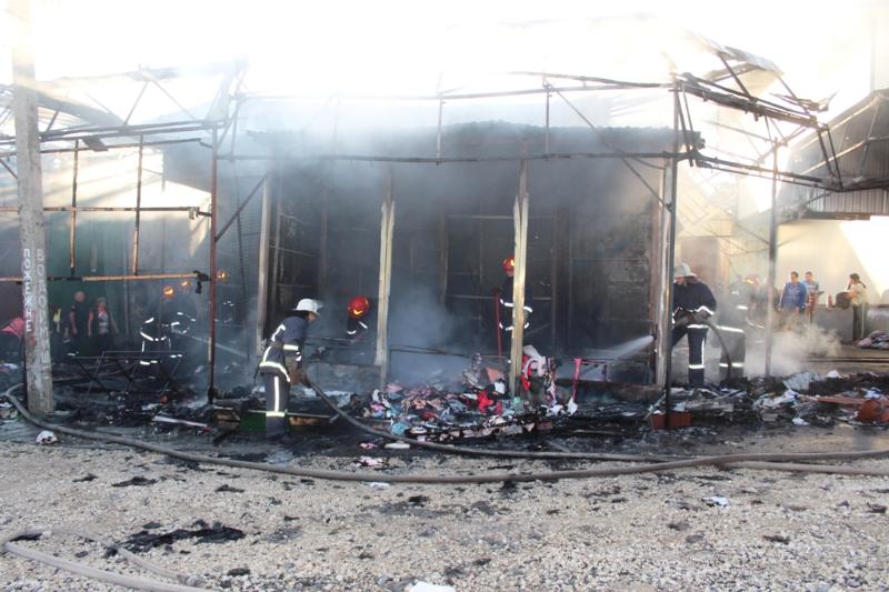 У Хмельницькому горів речовий ринок