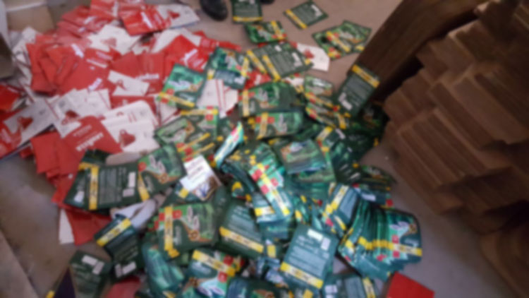 В Киевской области правоохранители изъяли фальсифицированного кофе на 2 млн гривен