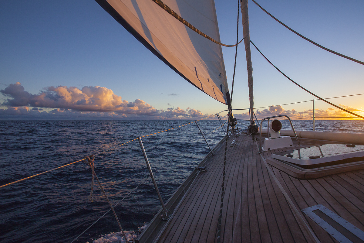 Ураинские яхтсмены пересекли Атлантику: впечатляющие фото путешествия