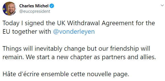Британія і ЄС підписали угоду про Brexit