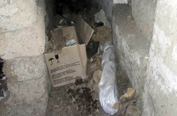 В Донецкой области в прифронтовой зоне СБУ обнаружила арсенал оружия