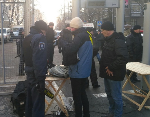 Протесты в Киеве: полиция констатирует отсутствие правонарушений