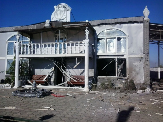 боевики обстреляли Авдеевку из минометов