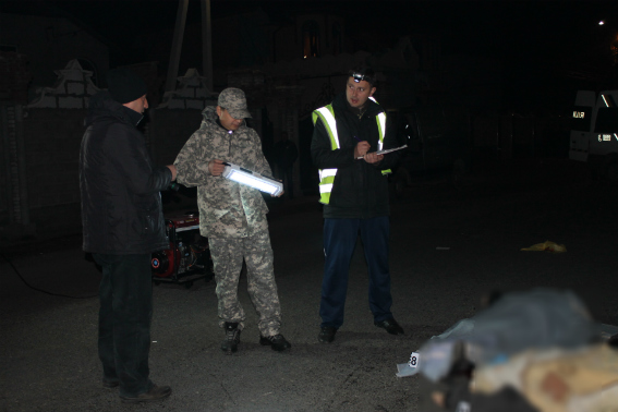 Место аварии