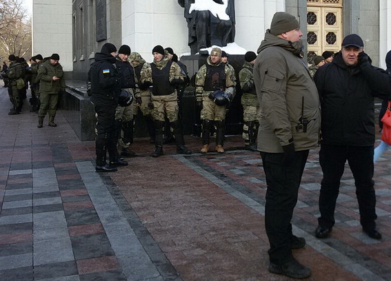 Протесты в Киеве: полиция констатирует отсутствие правонарушений