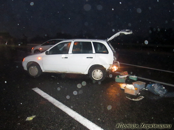 В Харьковской области автобус столкнулся с автомобилем, есть пострадавший