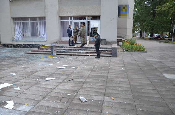 В Житомирской области неизвестные подорвали банкомат