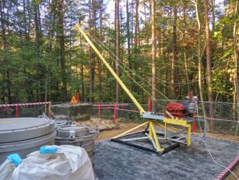 В Житомирской области ликвидирован могильник радиоактивных отходов