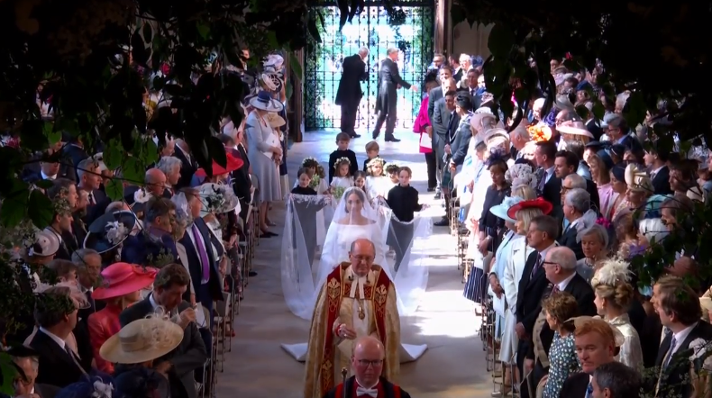 Свадьба принца Гарри и Меган Маркл: онлайн-трансляция церемонии