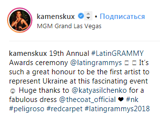 "На фіранки схоже": наряд Каменських викликав неоднозначну реакцію в мережі