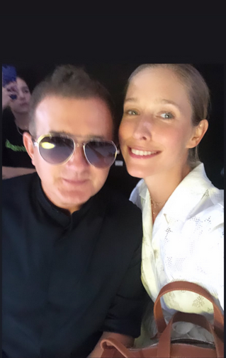 Вышли в люди: стильные Осадчая и Горбунов засветились на Ukrainian Fashion Week