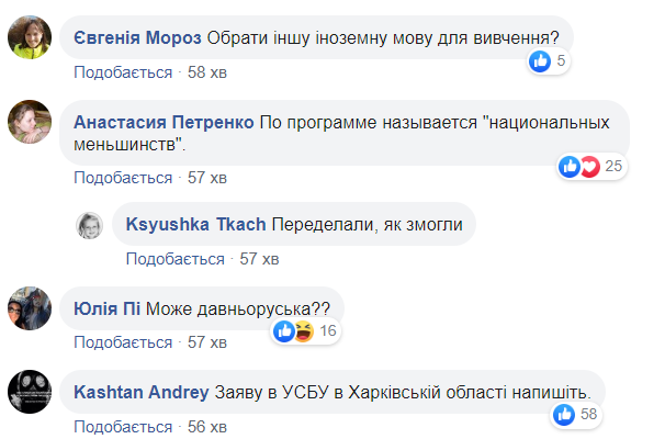 У харківській школі російську назвали "мовою корінного народу": мережа скипіла