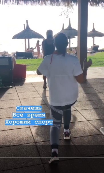 Джамала "запалила" зумбой на Маврикії