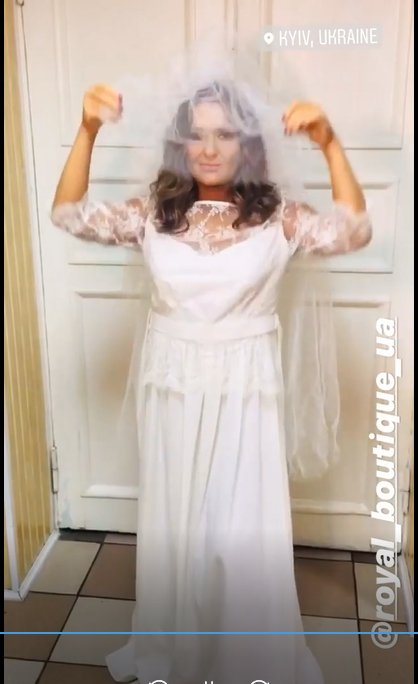 Нежная невеста: Наталья Могилевская в свадебном платье и фате взбудоражила сеть