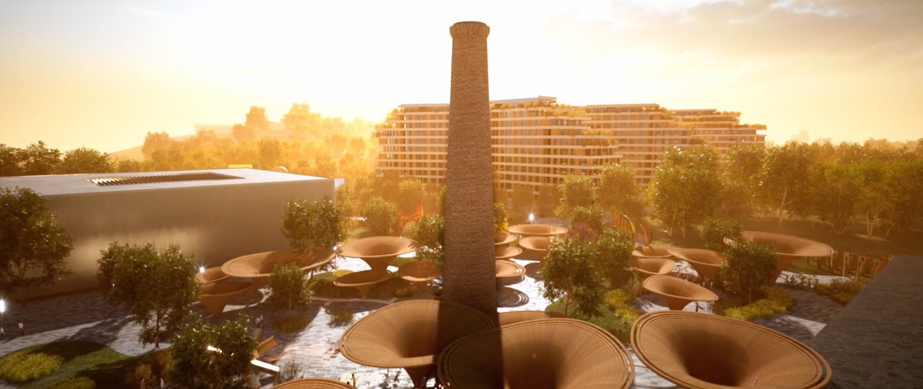 На Подолі проектують мікрорайон &quot;майбутнього&quot;: з басейном і культурним центром (фото)