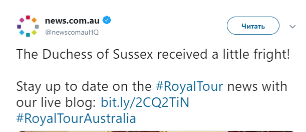 &quot;Я буду жить в этом видео&quot;: сеть растрогал забавный инцидент с Меган Маркл в Мельбурне