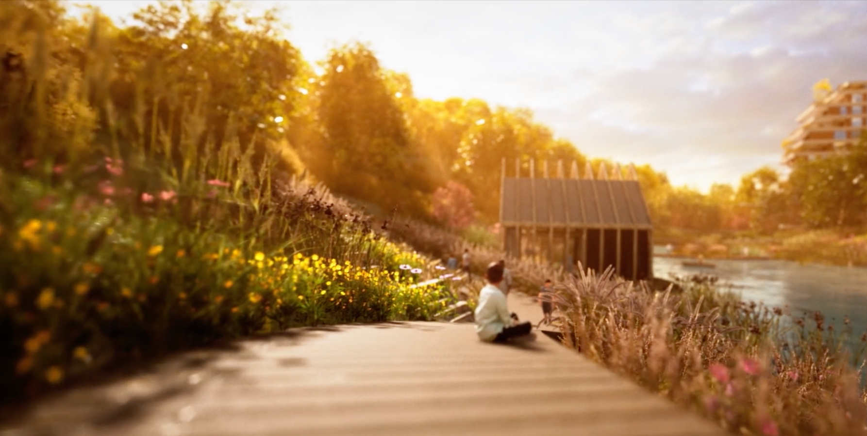 На Подолі проектують мікрорайон &quot;майбутнього&quot;: з басейном і культурним центром (фото)