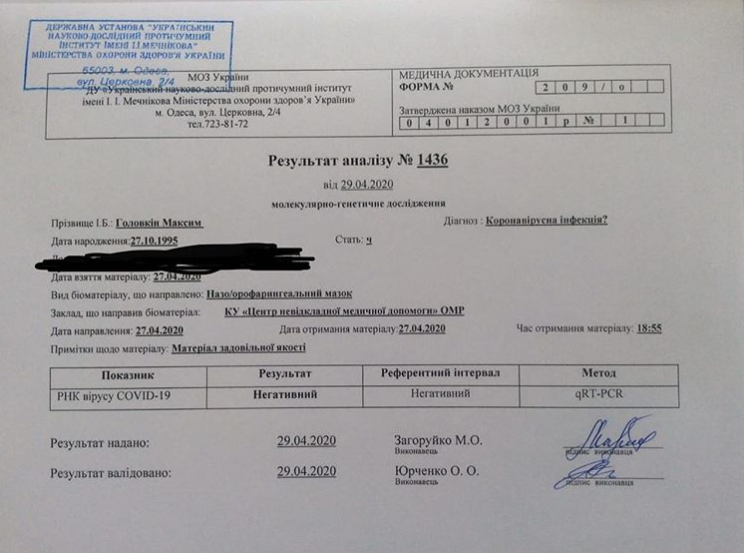 Самый долгозаболевший COVID-19 украинец выздоровел: теперь готов помогать другим