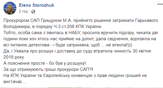 САП затримала топ-менеджера "Трейд Коммодіті", який сам прийшов на допит до НАБУ, - адвокат