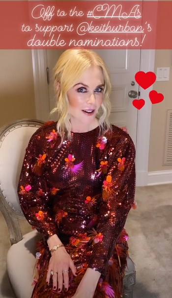 В роскошном платье и объятиях любимого: Николь Кидман показала редкий кадр с мужем