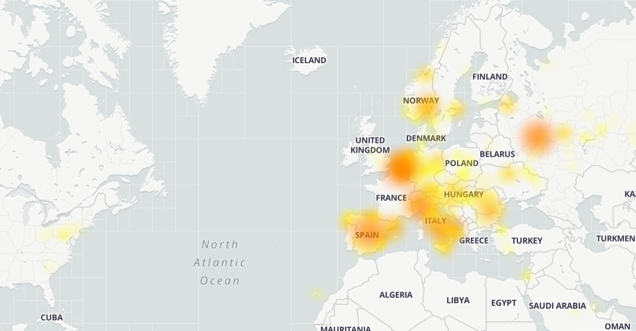 В работе Telegram произошел масштабный сбой