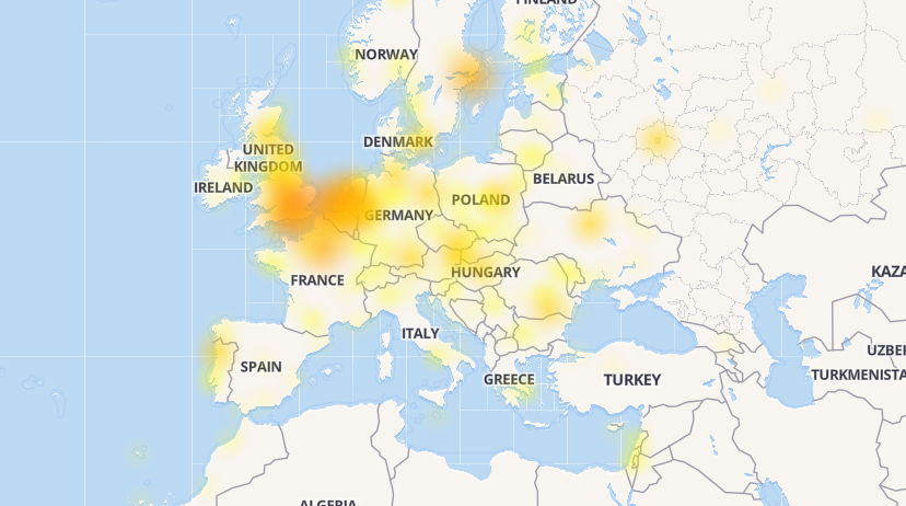 В работе Facebook произошел сбой