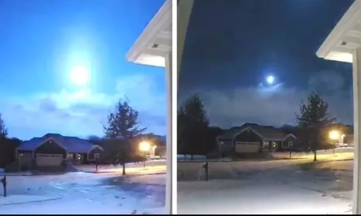 Крупный метеорит взорвался в небе над США: потрясающее видео