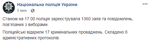 ЦИК получил 11 жалоб от избирателей