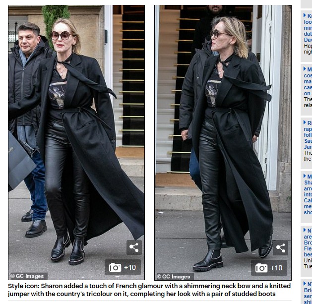 Струнка і стильна: 61-річна Шерон Стоун підкорила ідеальною фігурою у вузьких брюках