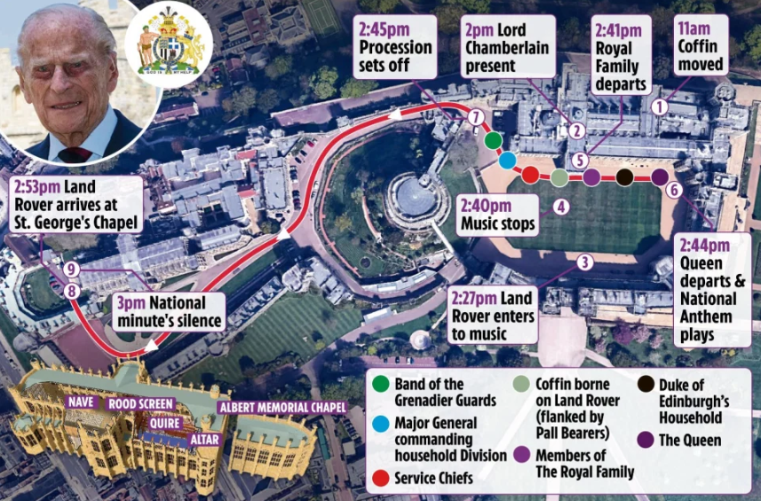 З'явилося фото авто, яке повезе Філіпа в останню путь: це зелений Land Rover