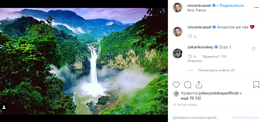 Венсан Кассель та Тіна Кунаки стали батьками: незвичайне ім'я дитини