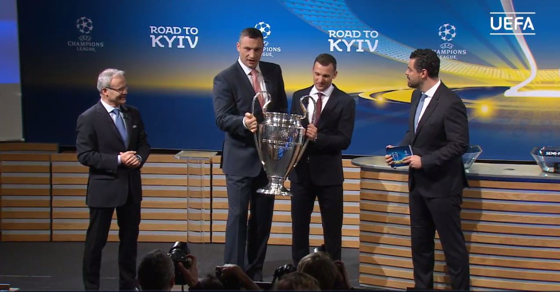 Road to Kyiv: Состоялась жеребьевка 1/2 финала Лиги чемпионов