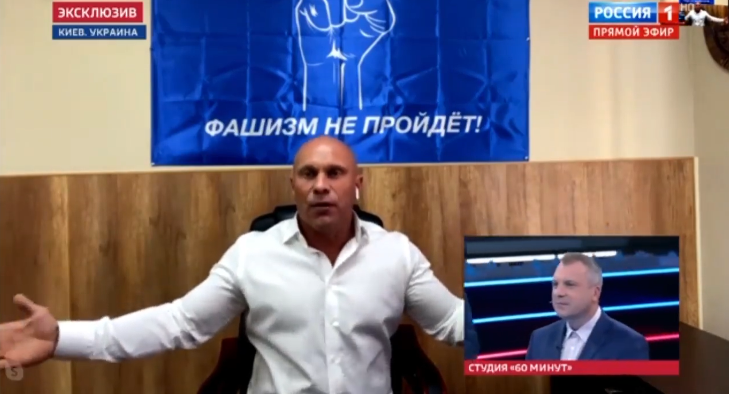 Кива розповів в ефірі росТБ про &quot;процвітаючий фашизм&quot; в Україні: &quot;зігуючі натовпи&quot; (відео)