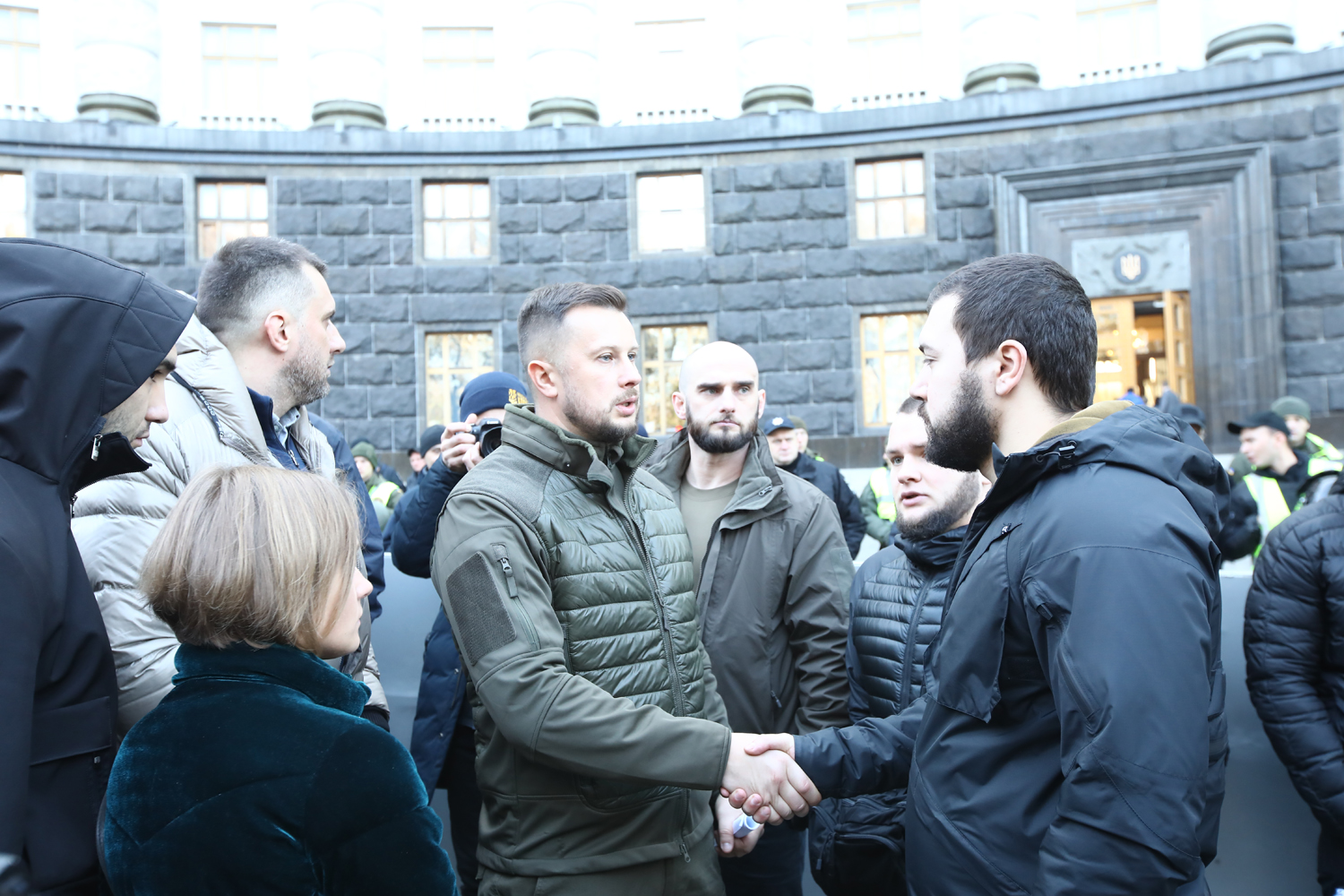 Ветераны вышли под Кабмин требовать создания своего министерства