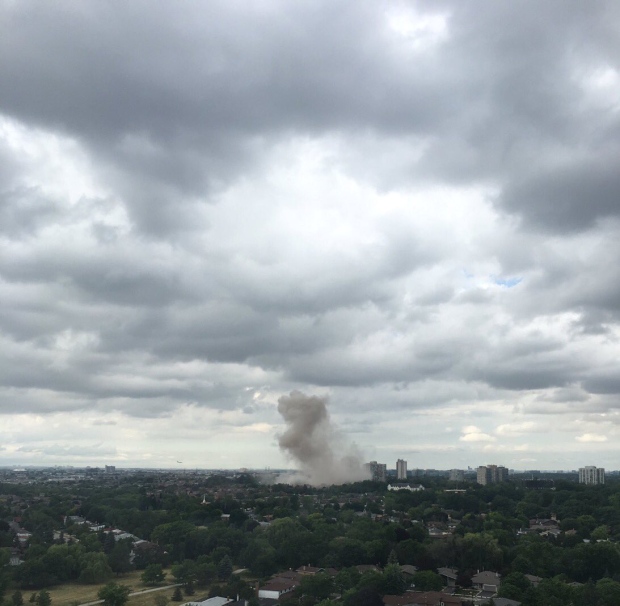 Взрыв в Онтарио