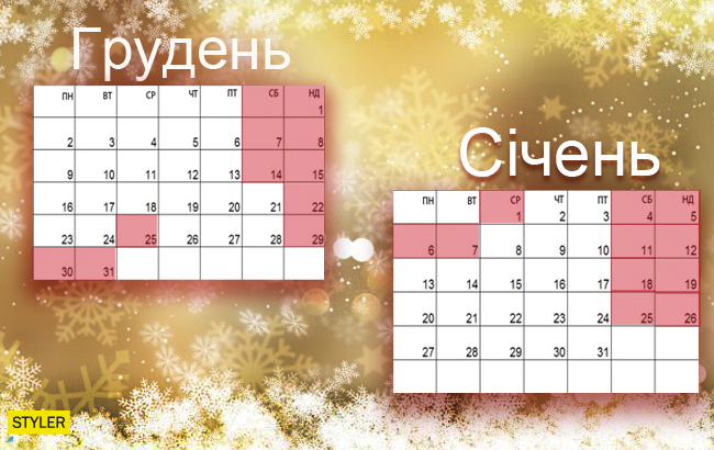 Какого Начинаются Новогодние Каникулы
