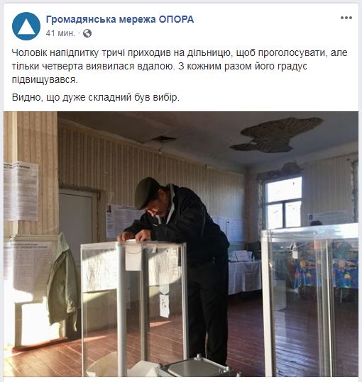 Выборы 2019: как проходит голосование за президента Украины