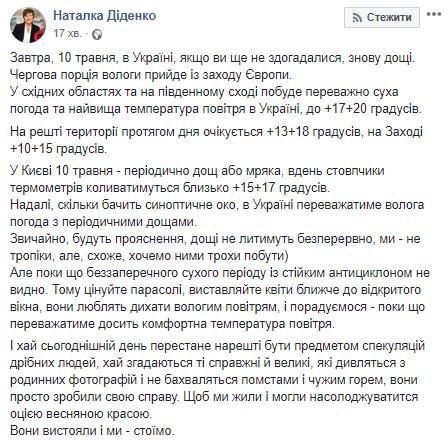 Чергова порція дощу: синоптик застерігає про негоду