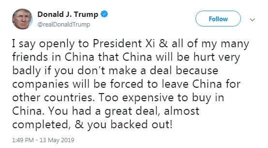 Трамп висунув Китаю ультиматум щодо торгової угоди