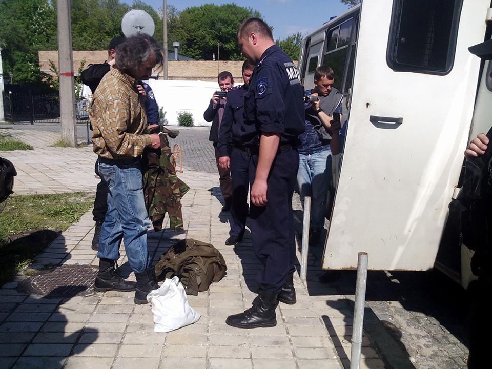 У Києві в парку Вічної слави знову сталися сутички