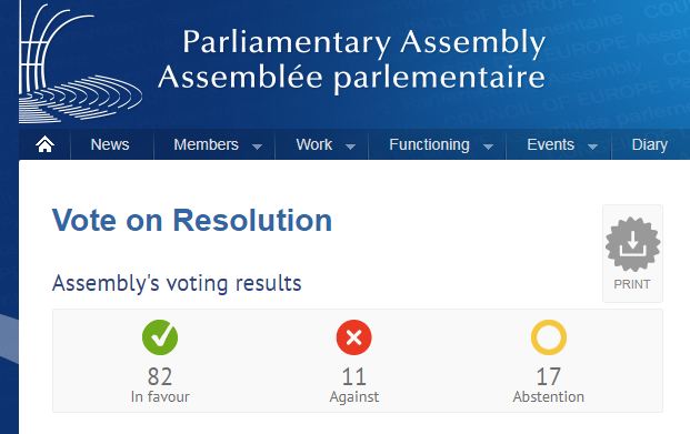 У ПАРЄ проголосували за резолюцію щодо освітньої реформи України